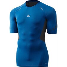 adidas Tech Prep Compression Top Short Sleeve