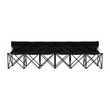 6 Seater Portable Bench With Back
